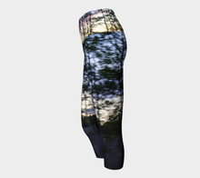 Tree Motion Yoga Capri Leggings 2 Yoga Capris- ealanta Art Wear